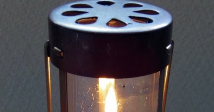 中古Bレア】ガスキャンドルランタン（IP-G-CANDLE）／IWATANI